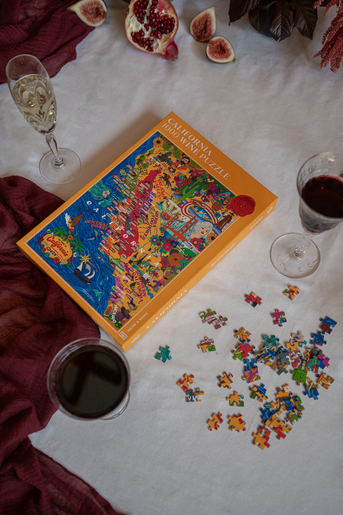 Wine Puzzle - California