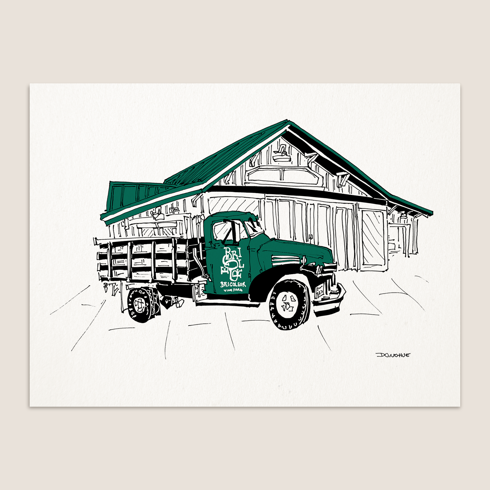 'All the Restaurants' Limited Edition Print