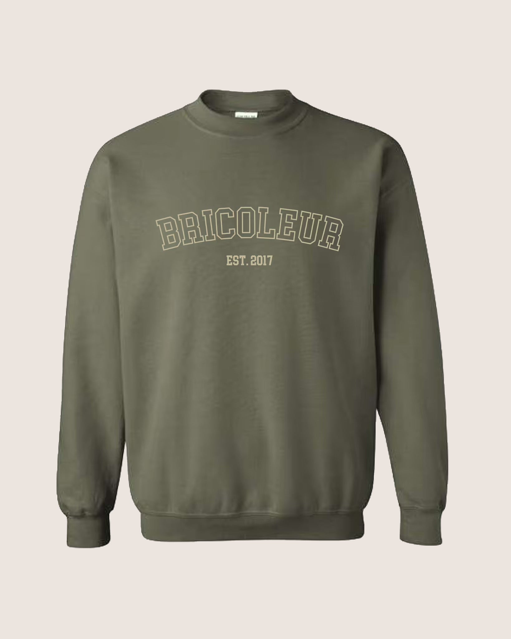 Bricoleur Embroidered Crewneck