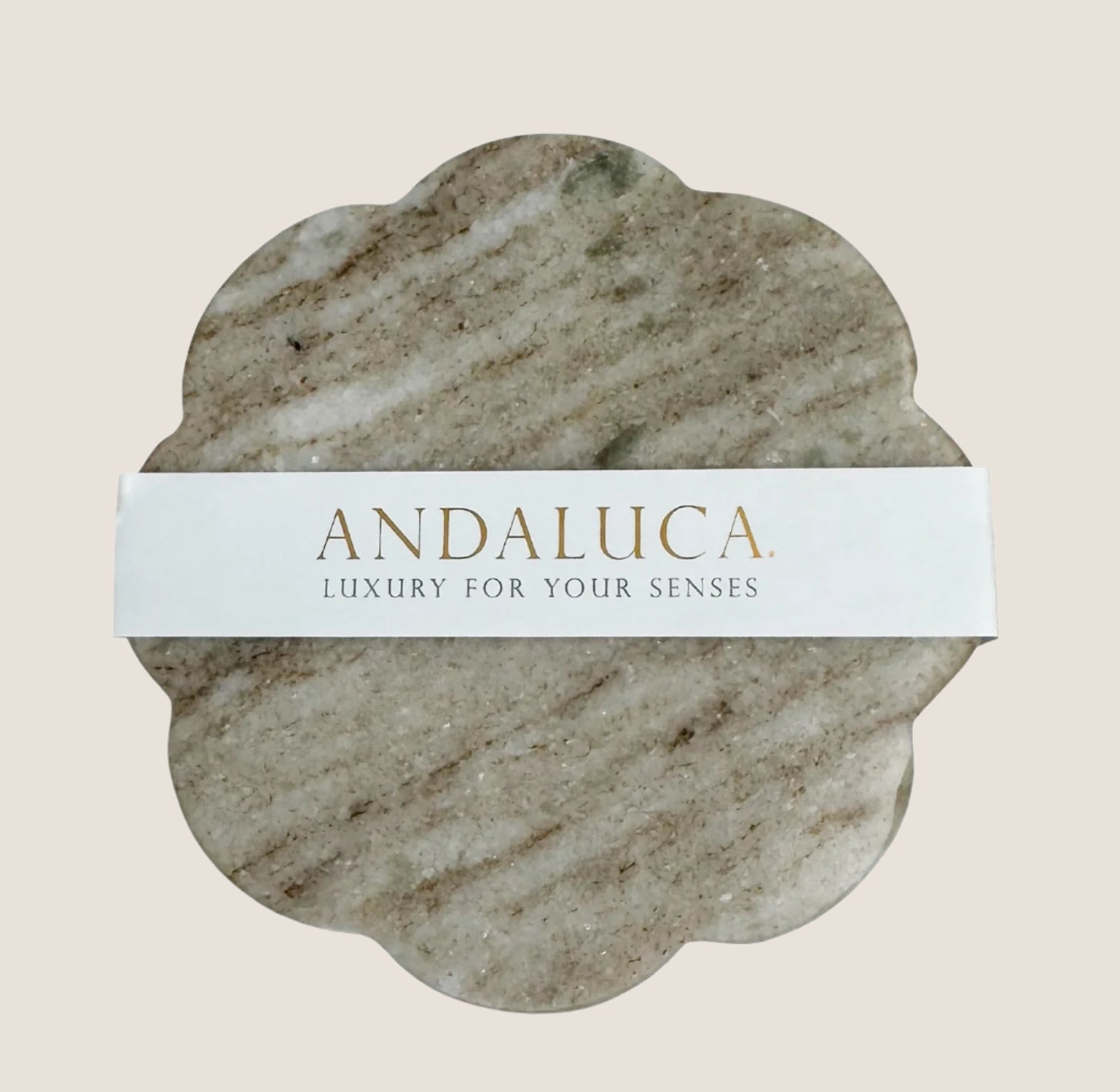 White Musk & Bamboo Marble Candle