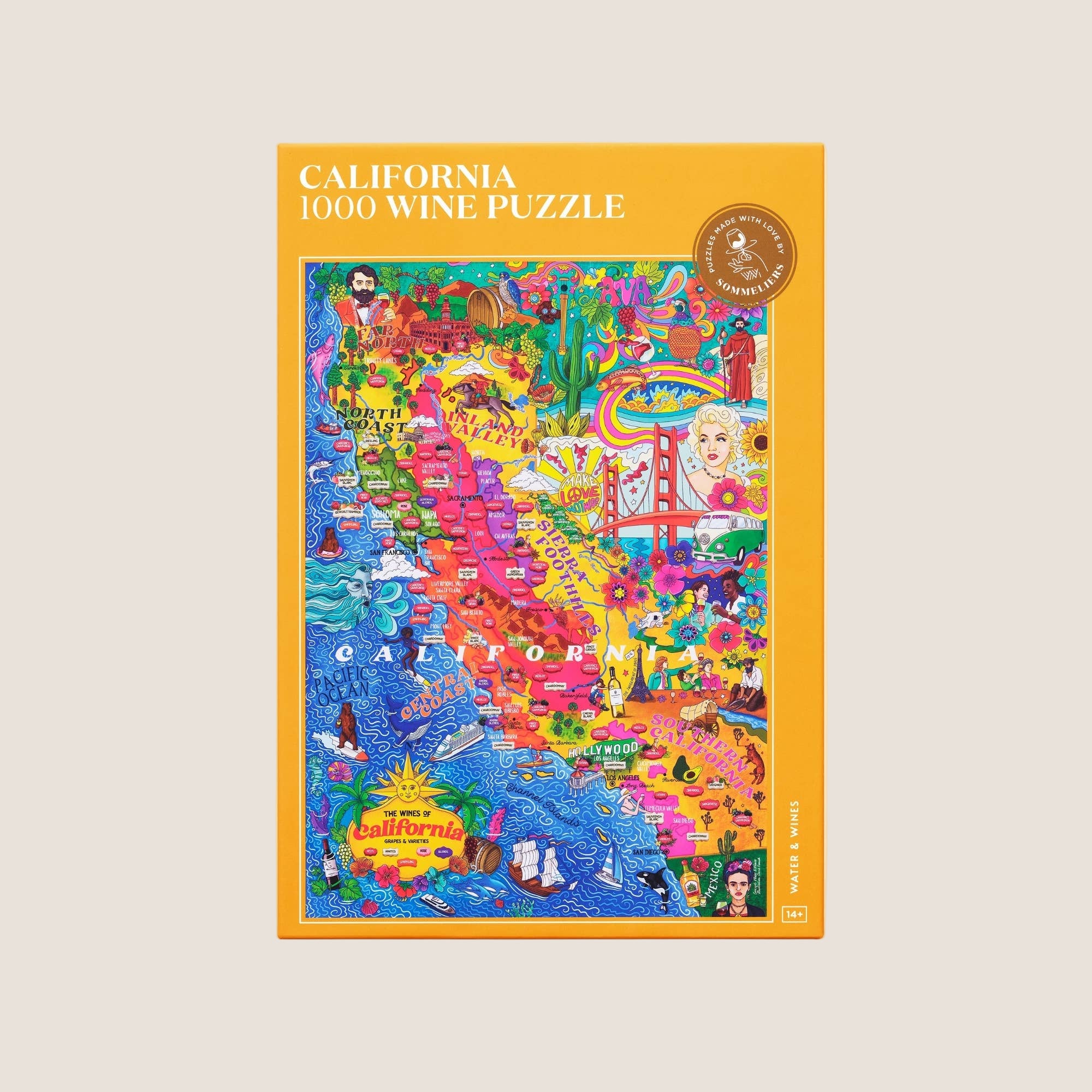 Wine Puzzle - California
