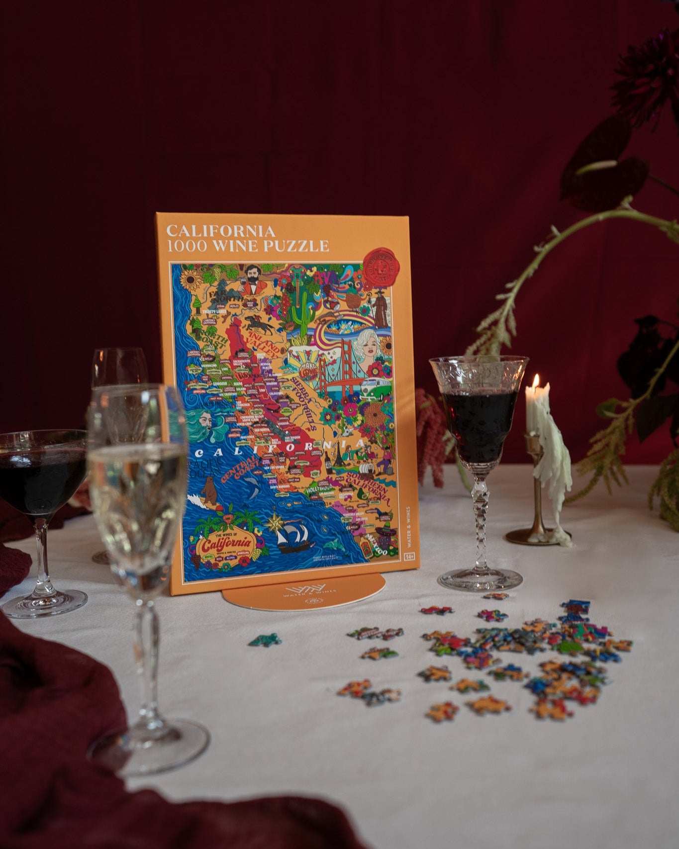 Wine Puzzle - California