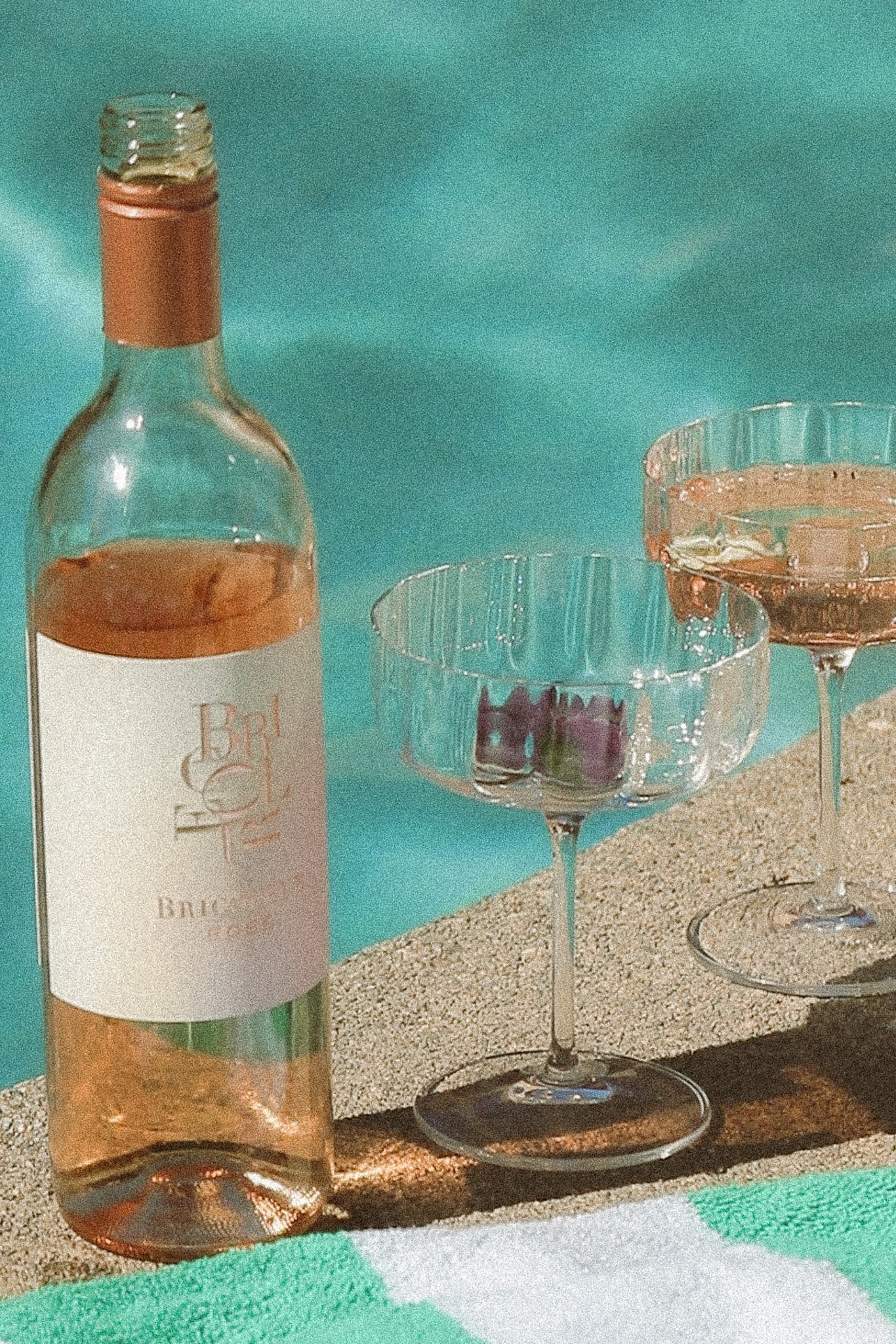 Rosé of Grenache by the pool