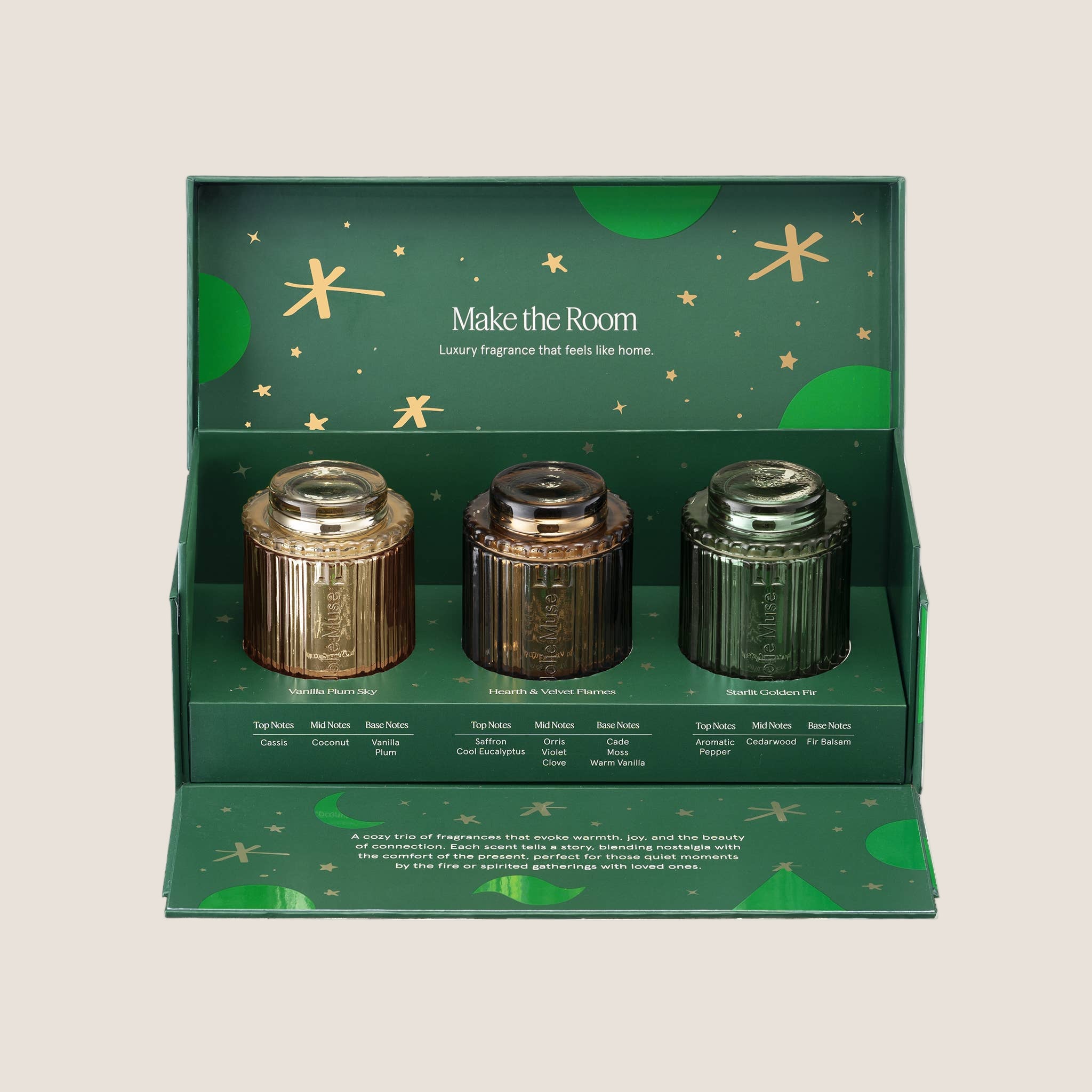 Amélie Holiday 3oz Candle Set 3