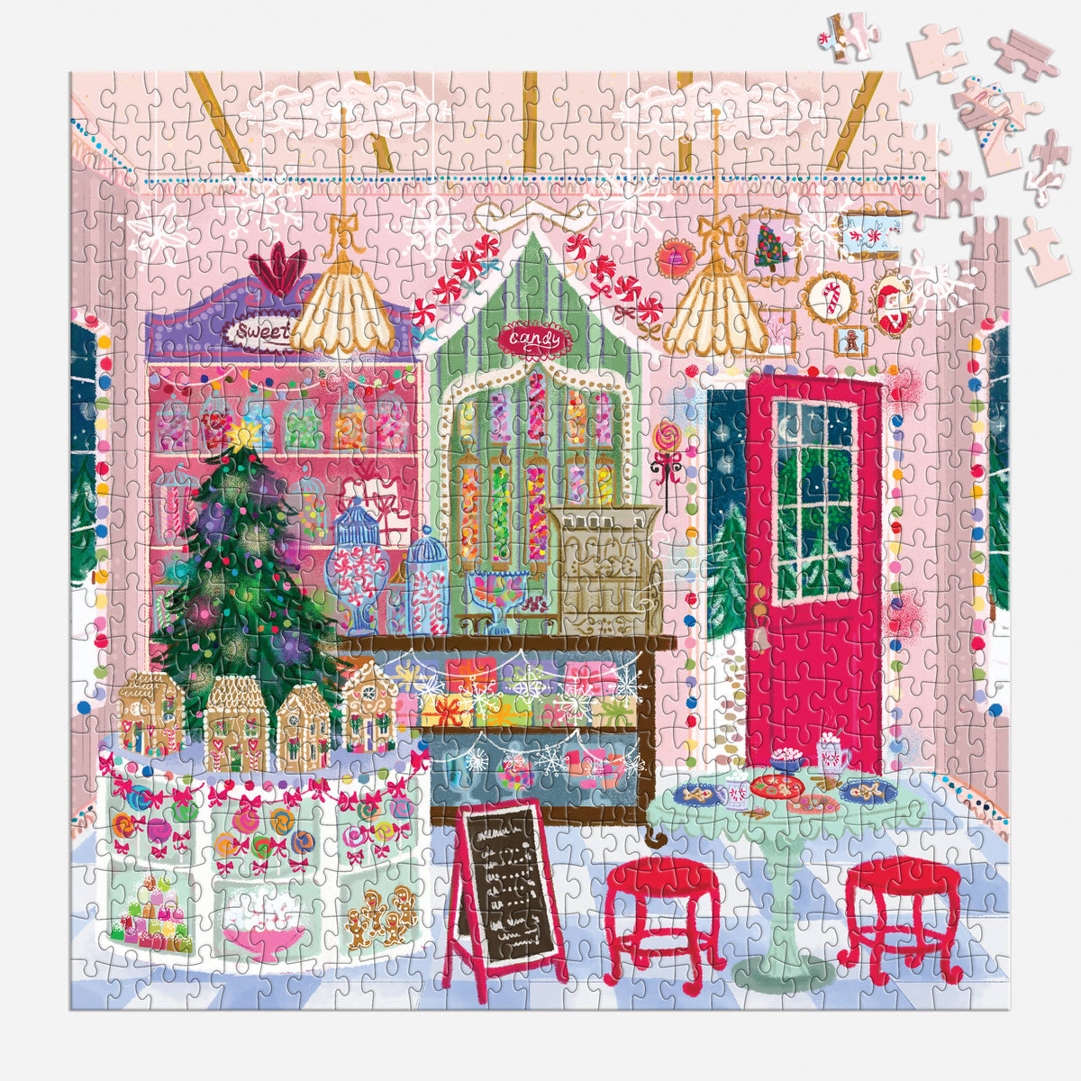 Gingerbread Cottage 500 Piece Puzzle